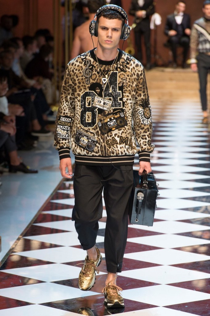 Dolce&Gabbana Milan Весна 2017 Menswear