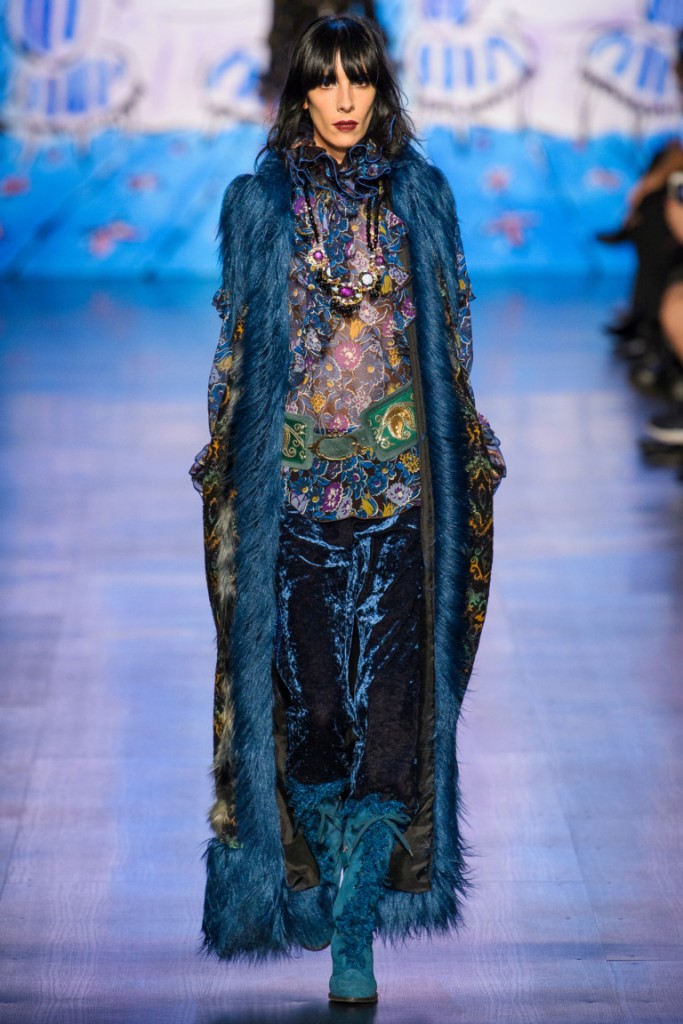 Anna Sui NYFW Осень-Зима 17-18