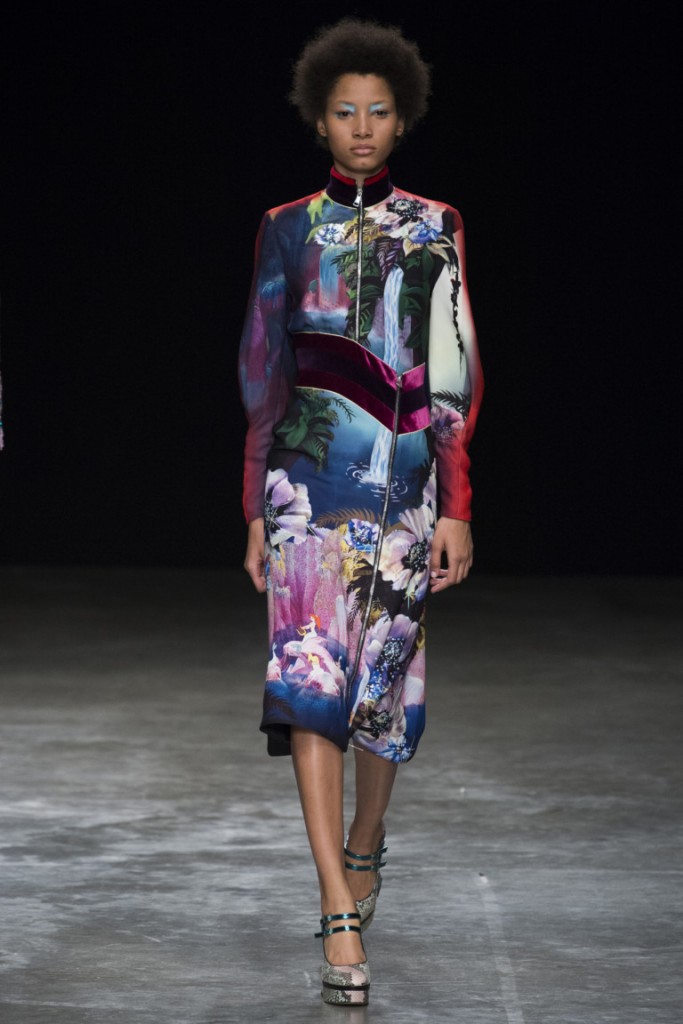 Mary Katrantzou London Fashion Week Осень-Зима 17-18